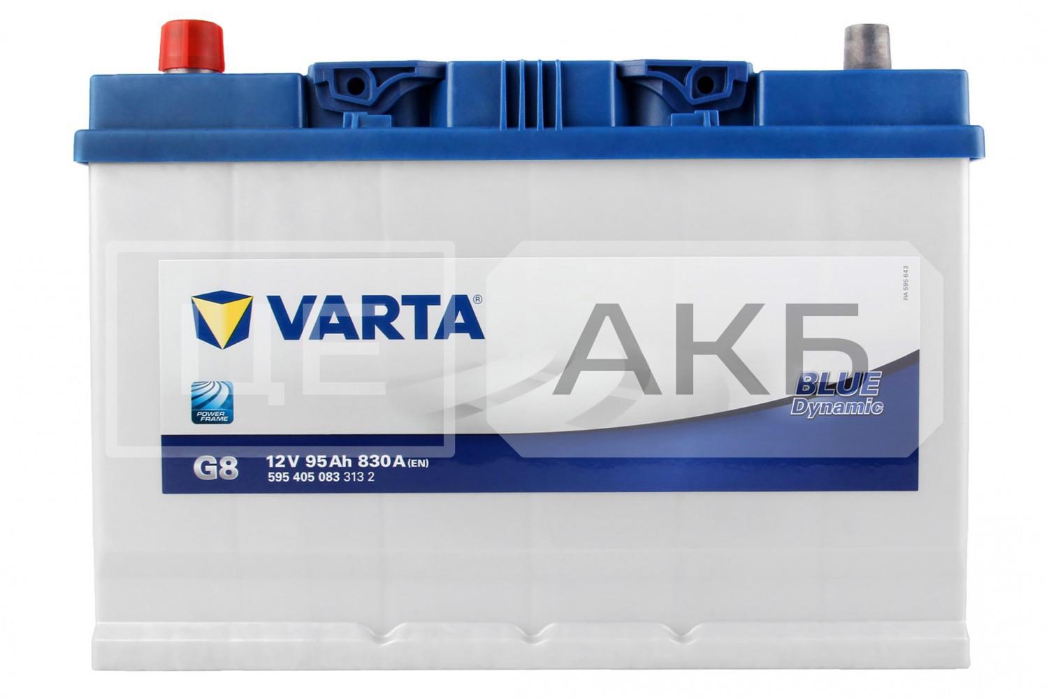 АКУМУЛЯТОР 12V 95AH 830A L+ DYNAMIC SLI 306*173*225MM 595405083
